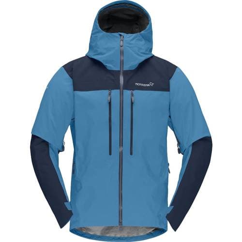 Norrøna Men's Troll Wall Gore-Tex Pro Light Jacket - Hawaiian Surf/Indigo Night