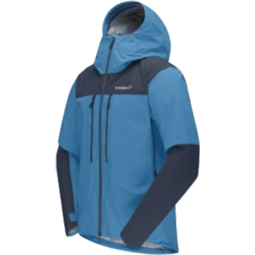 Norrøna Men's Troll Wall Gore-Tex Pro Light Jacket - Hawaiian Surf/Indigo Night