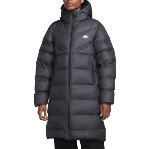 Nike Men's Windrunner PrimaLoft Storm-FIT Hooded Parka Jacket - Black/Sail