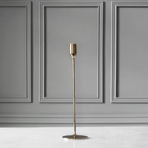 Skultuna Richard Hutten Brass Ljusstake 36.5cm