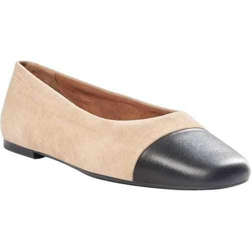Vagabond Jolin - ballerinaskor Mocka/Skinn beige