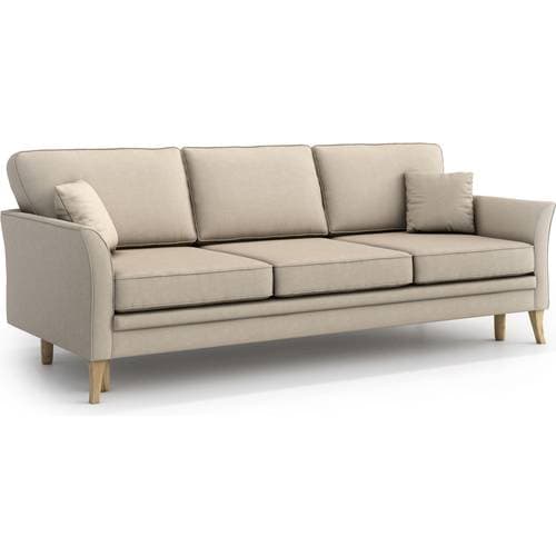 Trademax Juliette Beige Soffa 223cm 3-sits