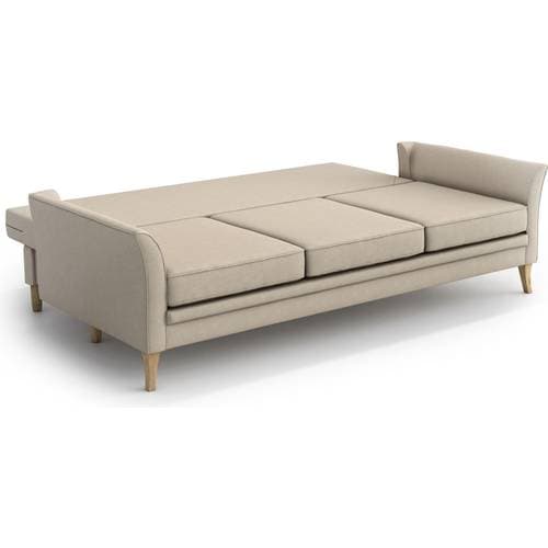 Trademax Juliette Beige Soffa 223cm 3-sits