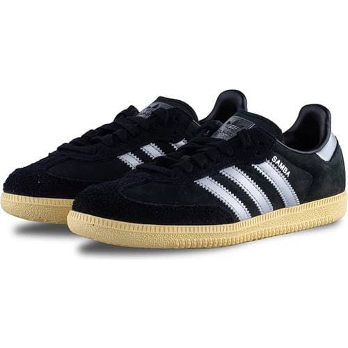 adidas Samba OG - Core Black/Matte Silver/Almost Yellow