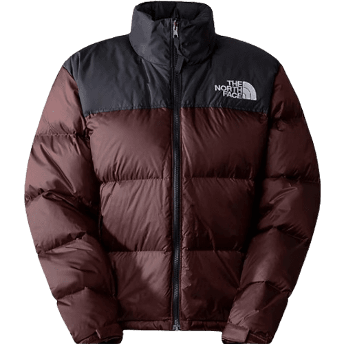 The North Face Women's 1996 Retro Nuptse Jacket - Coal Brown/TNF Black