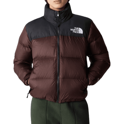 The North Face Women's 1996 Retro Nuptse Jacket - Coal Brown/TNF Black