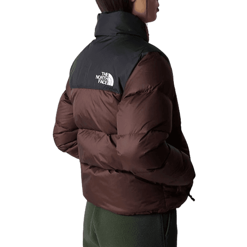The North Face Women's 1996 Retro Nuptse Jacket - Coal Brown/TNF Black