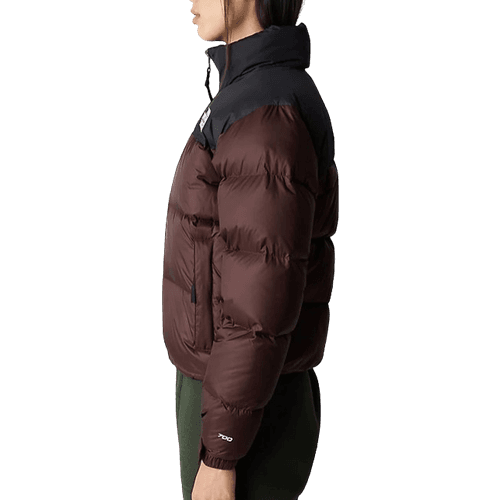 The North Face Women's 1996 Retro Nuptse Jacket - Coal Brown/TNF Black