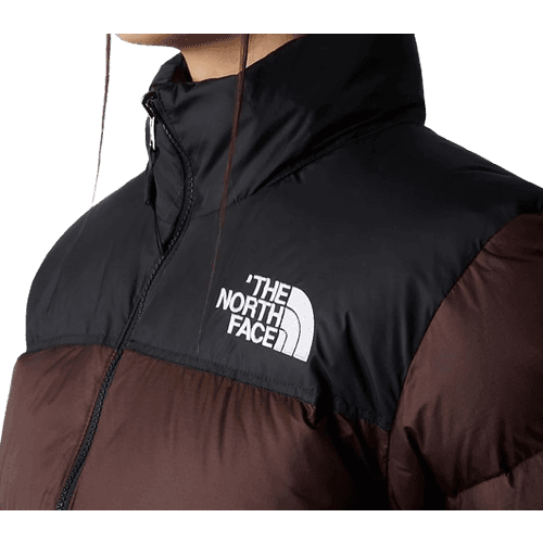 The North Face Women's 1996 Retro Nuptse Jacket - Coal Brown/TNF Black