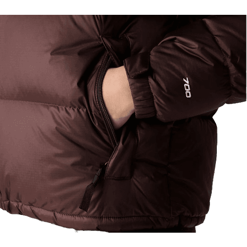 The North Face Women's 1996 Retro Nuptse Jacket - Coal Brown/TNF Black
