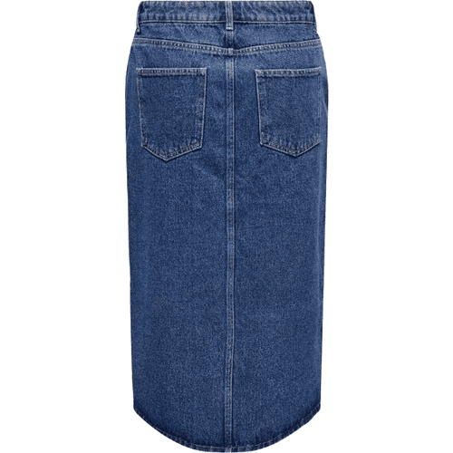 Only Bianca Midi Skirt - Blue/Medium Blue Denim