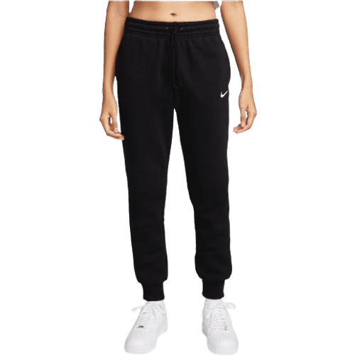 Nike Women's Sportswear Phoenix Fleece Mid-Rise Tracksuit Bottoms - Black