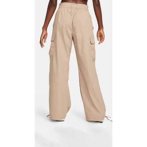 Nike Women's Sportswear High-Waisted Loose Woven Cargo Pants - Khaki