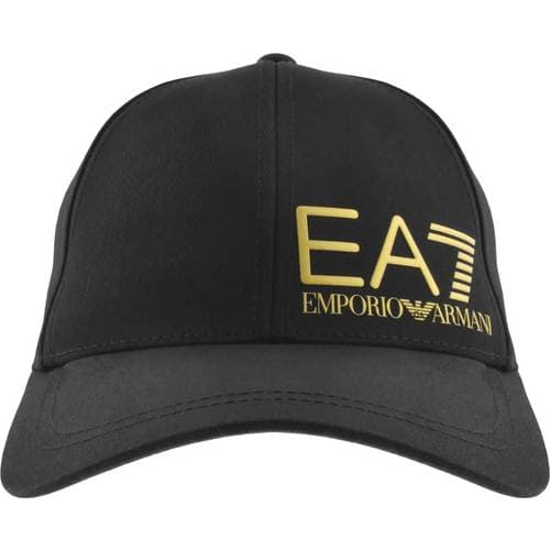 EA7 Emporio Armani Logo Baseball Cap - Black
