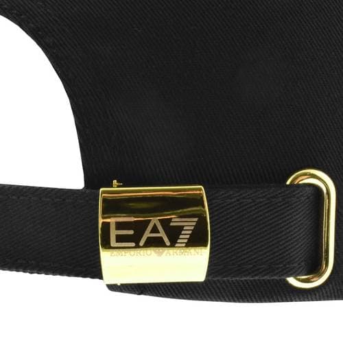 EA7 Emporio Armani Logo Baseball Cap - Black