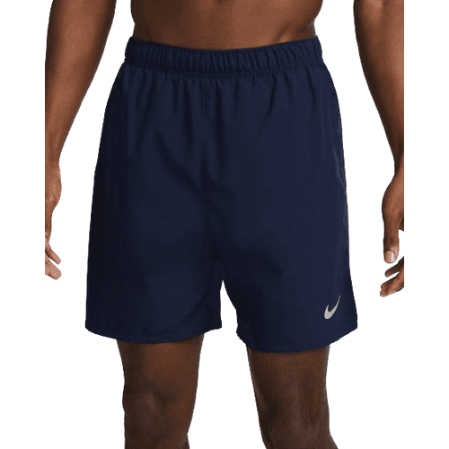 Nike Challenger Dri-FIT Running Shorts (18 cm) with Inner Shorts For Men's - Obsidian/Black