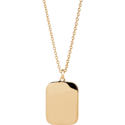 Sif Jakobs Follina Pianura Quadrato Necklace - Gold