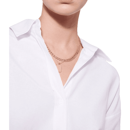 Sif Jakobs Follina Pianura Quadrato Necklace - Gold