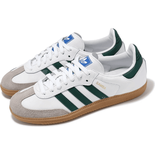 adidas Samba OG - Cloud White/Collegiate Green/Gum